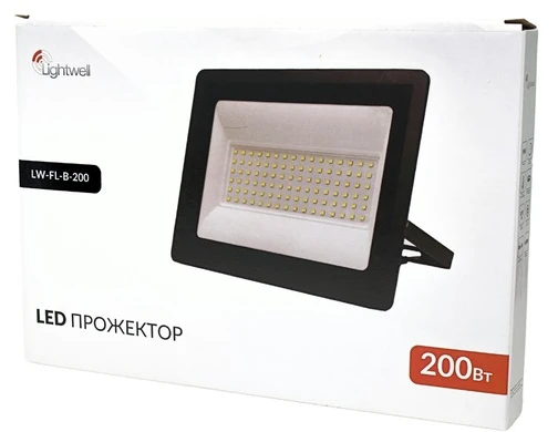 Прожектор LED Lightwell LW-FL-B-200 200 Вт фото 3