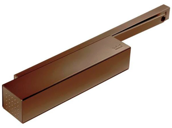 Доводчик дверной Dorma TS 91 EN 3 скользящая тяга с фиксацией Brown