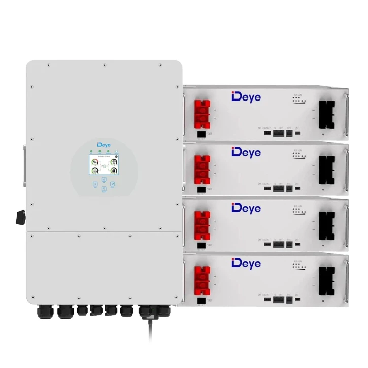 Система зберігання енергії Deye SUN-12K-SG04LP3-EU-4DE20.48K-LFP 12000W 20.48kWh 4BAT LiFePO4 6000 циклів (SUN-12K-SG04LP3-EU-4DE20.48K-LFP)