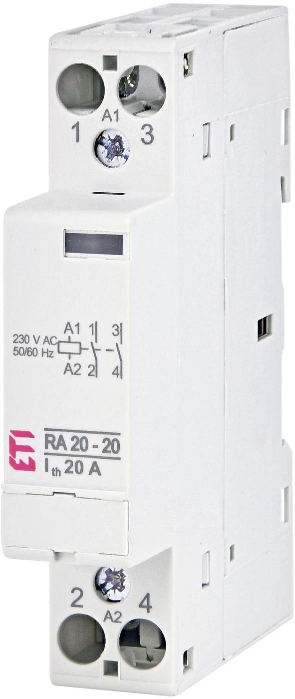 Контактор модульний ETI RA 20-20 230V AC (2464092)