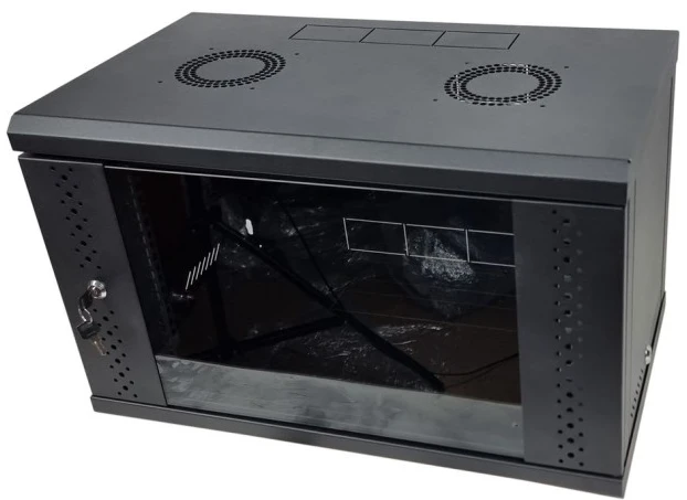 Шкаф настенный E-server 6U 600х500х370 (ES-Е650B) фото 2