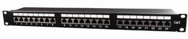 Патч-панель Cablexpert 19" 24xRJ-45 FTP cat.6 (NPP-C624-002)