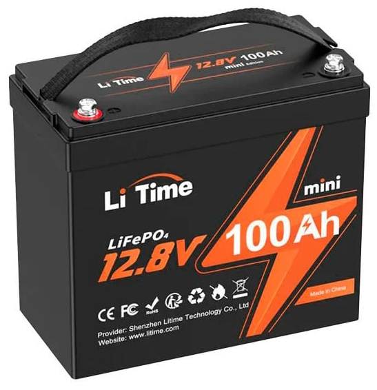 Акумулятор Li Time Mini L12V100-100-MINI-16-A60 (44-00511)