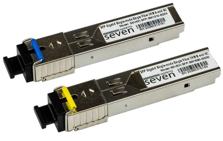 Модуль оптичний SEVEN SFP-SM1310-S03A (SFPSM1310S03A) фото 2