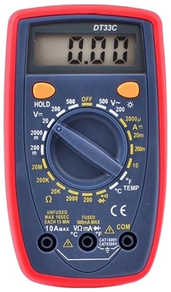 Цифровой мультиметр Digital DT33C (258681)