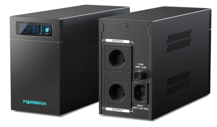 ДБЖ Marsriva MR-UF800L Black