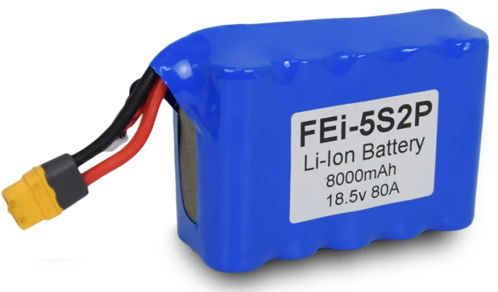 Акумулятор FPV-дрона LiitoKala FEi-5S2P 8000 mAh