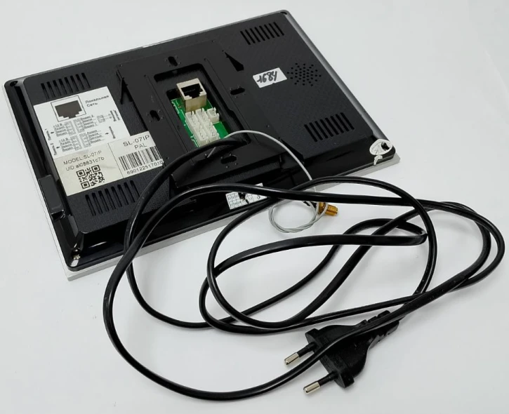 (Уцінка) Відеодомофон Slinex SL-07 IP Black/Silver фото 7