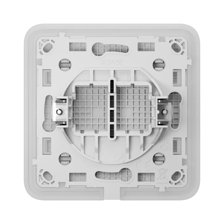 заглушка монтажной коробки Ajax CoverPlate White (126120.321.WH