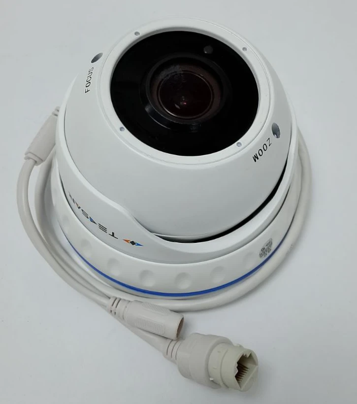 (Уцінка) IP-відеокамера Tecsar Beta IPD-4M30V-SD-poe White фото 3