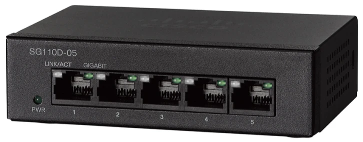 Комутатор Cisco SG110D-05