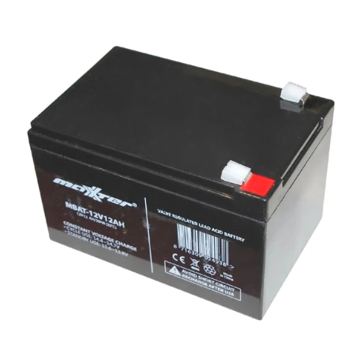 Аккумуляторная батарея Maxxter 12V 12Ah (MBAT-12V12AH) фото 2