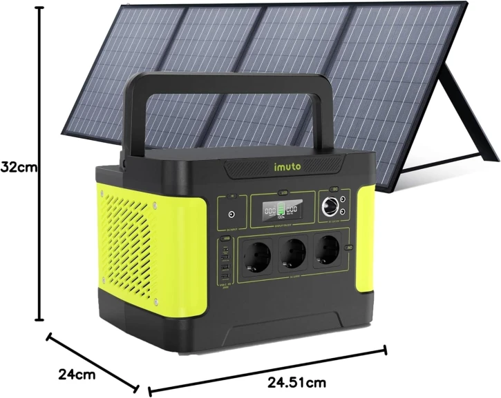 Зарядная станция Imuto PL033G18 Li-ion, 1200W, 1490.4Wh фото 2