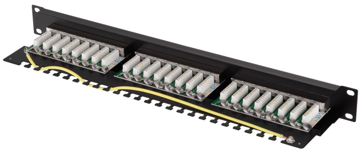 Патч-панель 2E 24, САТ 5E, FTP, 19″, 1U (2E-PPNL5E-FTP-24) фото 2