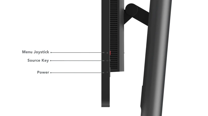 Монітор Lenovo P27h-30 27" Black (63A1GAT1UA) фото 8