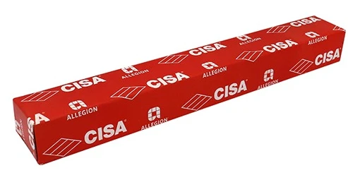 Електромеханічна защіпка Cisa 15001-06 НЗ-AЕ + зворотня планка латунь (35245) фото 9