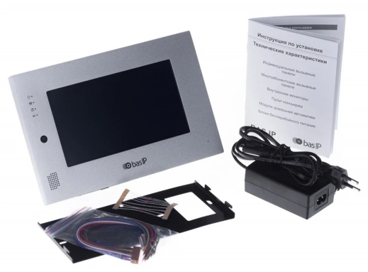IP відеодомофон Bas-IP AP-07L Silver фото 4