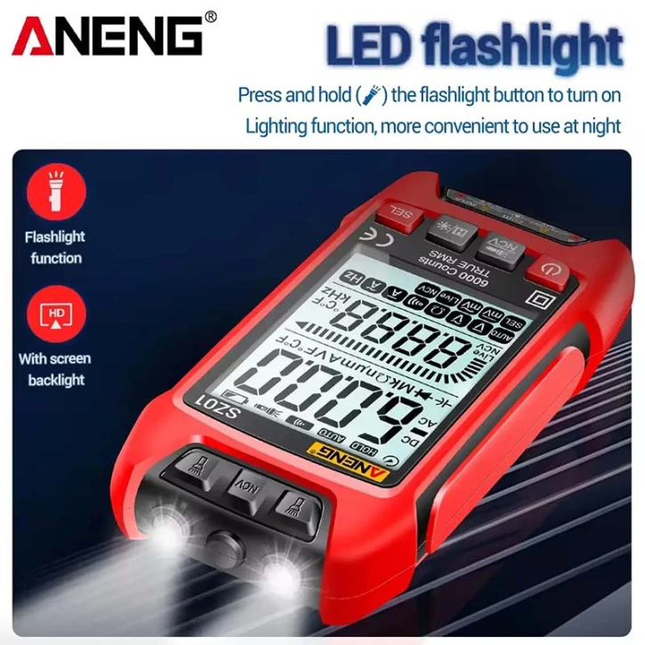 Мультиметр цифровий кишеньковий ANENG SZ01 (AN-SZ01) фото 5