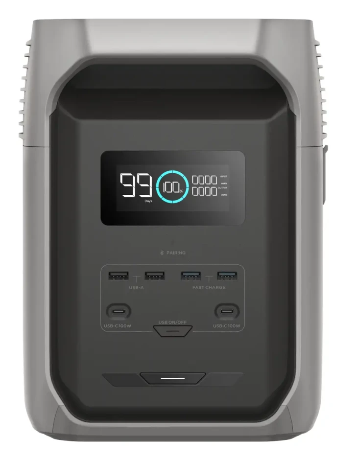 Зарядная станция EcoFlow DELTA 3 1500 Gray (EFDELTA1500-EU) фото 2