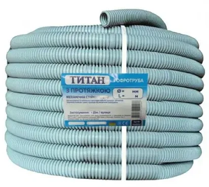 Гофротруба Sokol TITAN d20 с протяжкой (100м) (2.3.1.164593)