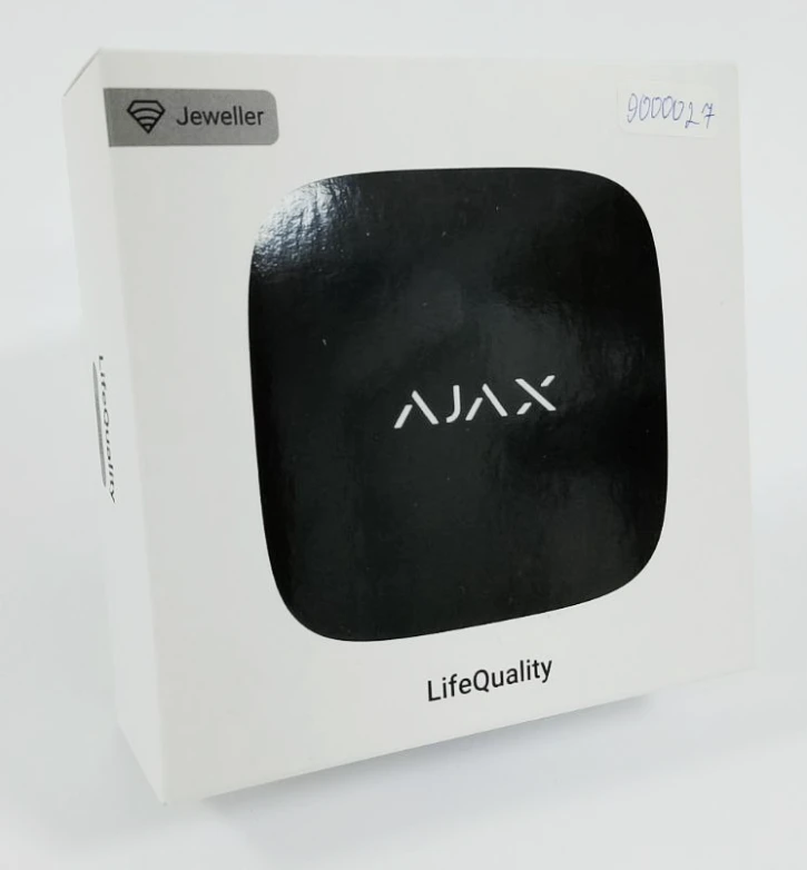 (Уценка) Умный датчик качества воздуха Ajax LifeQuality Black