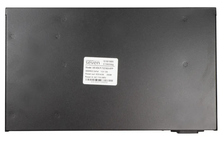 POE комутатор SEVEN P-73216G-SFP фото 5