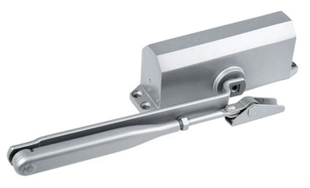 Доводчик дверний Dorma TS 77 EN 3 з ліктьовою тягою Silver фото 3