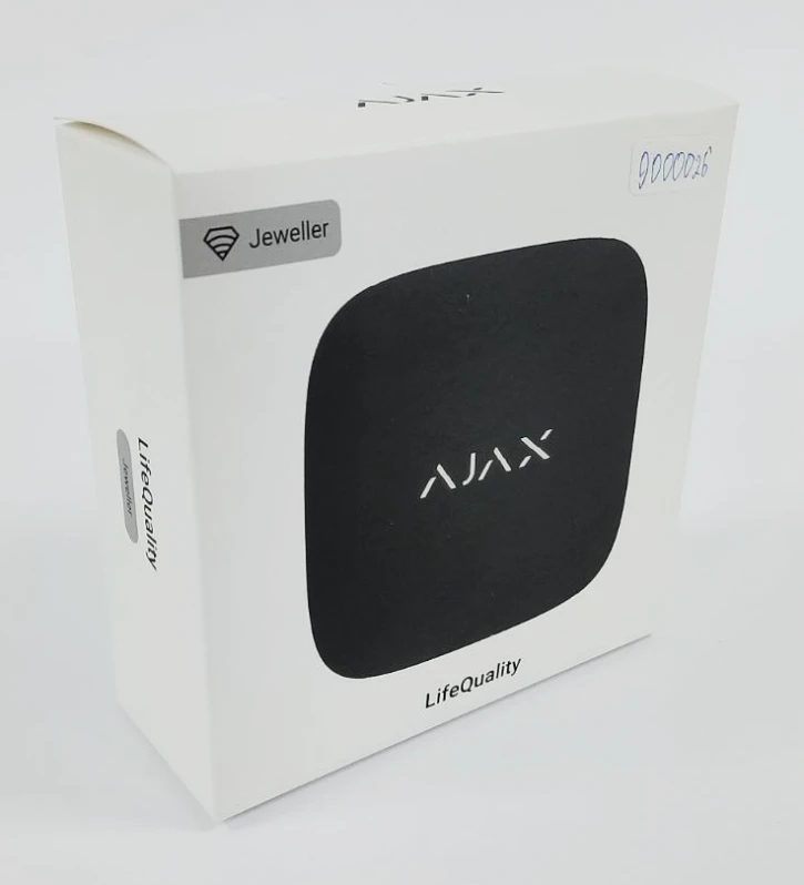 (Уцінка) Розумний датчик якості повітря Ajax LifeQuality Black