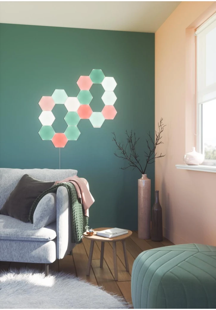 Додаткова панель Nanoleaf Shapes Hexagons — 1 шт. (NL42-0001HX-1PK) фото 8