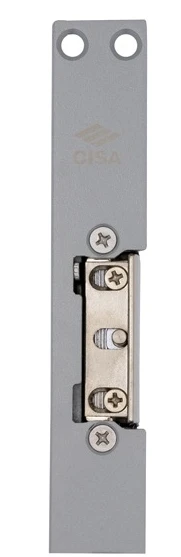 Електромеханічна защіпка Cisa 15001-07 НЗ-AЕ + зворотня планка сіра (35210) фото 6