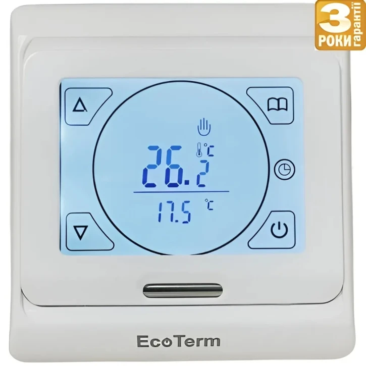 Терморегулятор EcoTerm Digital Sen EcoTerm Digital Sen White
