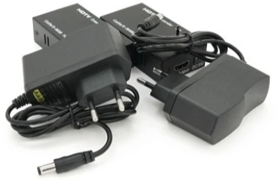 Переходник HDMI Voltronic cat5e/cat6e 1080P/3D Bkack (YT-SCPE HDM-60m1080Р) фото 3