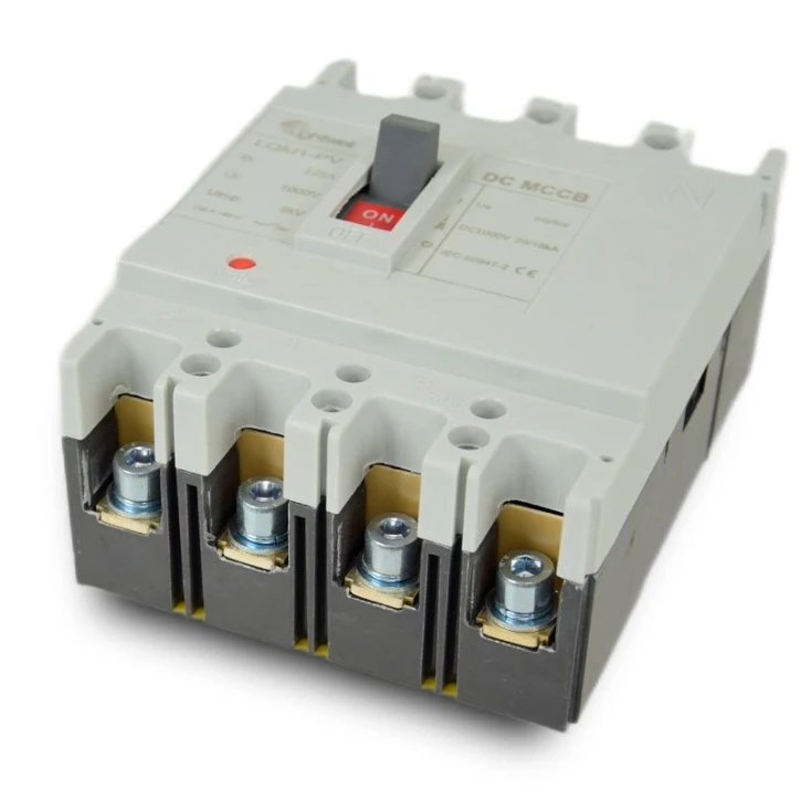 Автоматичний вимикач постійного струму Lightwell DC MCCB LQM1-125Z/4P/63-125A DC1000V(3P+N) 125A (304199) фото 2