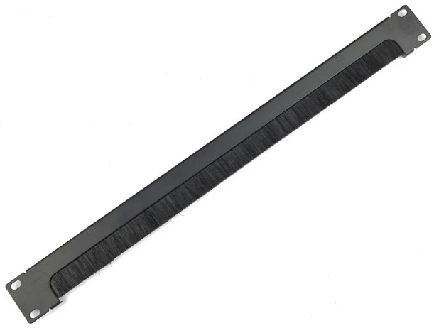 Кабельний організатор E-server 1U 19" зі щіткою внизу (WT-2154A)