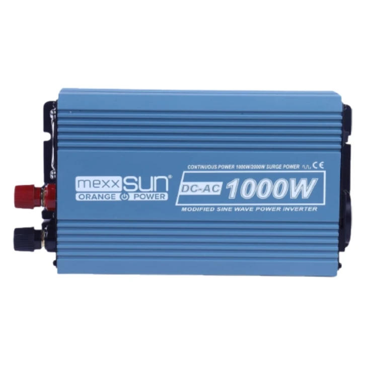 Инвертор напряжения Mexxsun  MXS-1000 12V/220V, 1000W, с аппроксимированной синусоидой