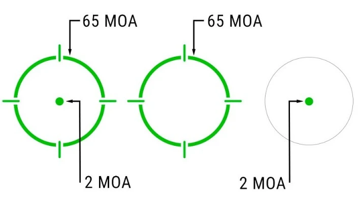 Коліматорний приціл Holosun Micro Elite HE515CT-GR (747015) фото 5