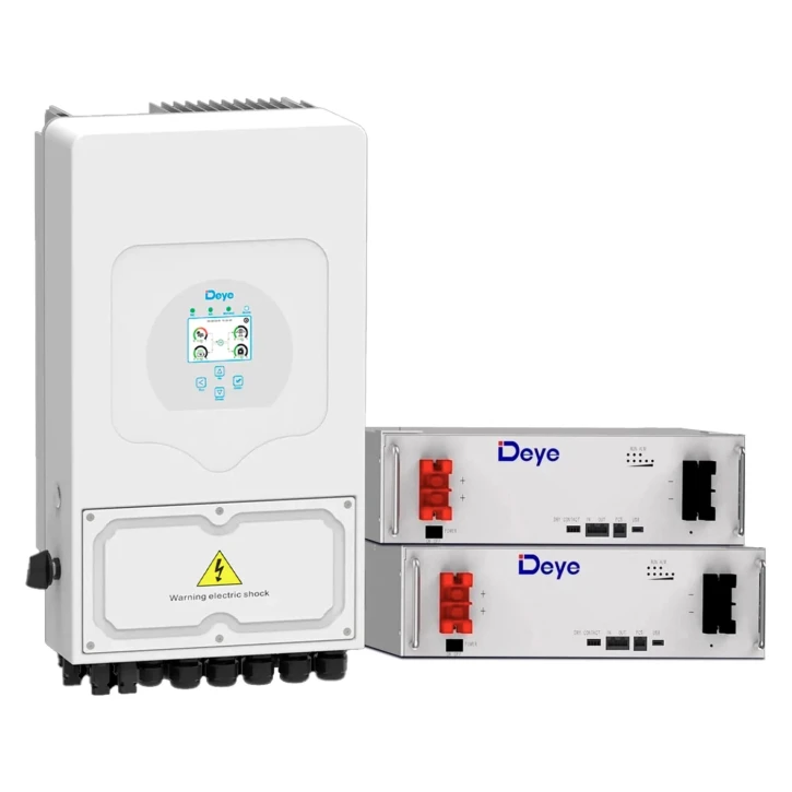 Система зберігання енергії Deye SUN-6K-SG03LP1-EU-2DE10.24K-LFP 6000W 10.24kh 2BAT LiFePO4 6000 циклів (SUN-6K-SG03LP1-EU-2DE10.24K-LFP)