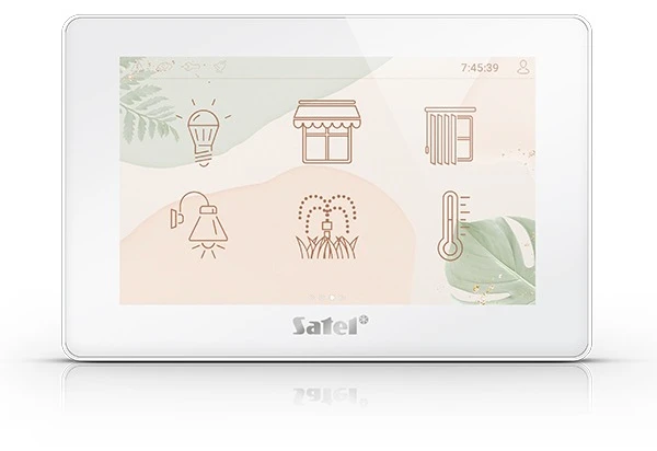 Клавіатура сенсорна Satel INT-TSH2-W White фото 3