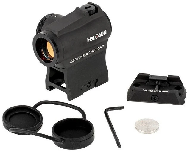 Коллиматорный прицел Holosun Micro Elite HE503R-GD (747024) фото 6