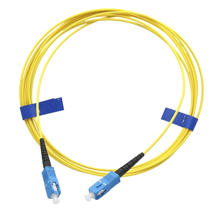 Патчкорд оптический CMS SC/UPC-SC/UPC SM Simplex Slim 10 м (UPC-10SCSC(SM)S(ON)S)