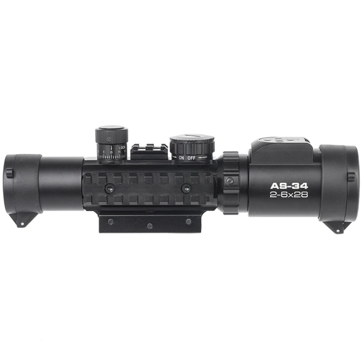 Оптический прицел Konus KONUSPRO AS-34 2-6x28 MIL-DOT IR (7170) фото 3