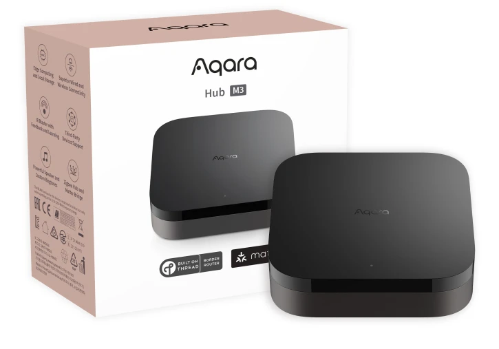 Шлюз Xiaomi HM-G01D M3 Aqara Black фото 3