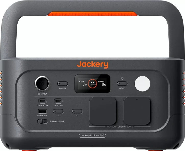 Зарядна станція Jackery Explorer 500V2 512 Вт⋅год, 500 Вт