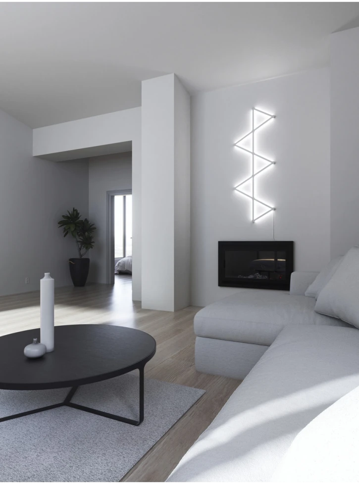 Розумна система освітлення Nanoleaf Lines Starter Kit Apple HomeKit 15 шт (NL59-K-6002LW15PKEU) фото 4