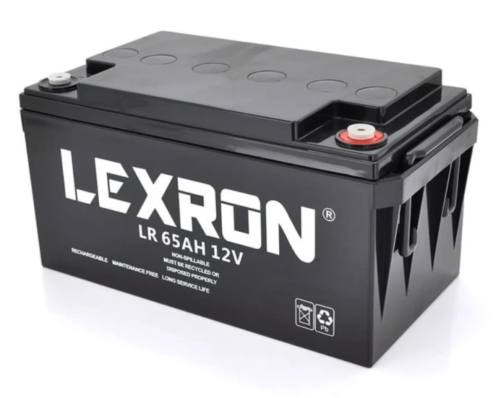 Аккумуляторная батарея Lexron LR-12-65 12V 65 Ah