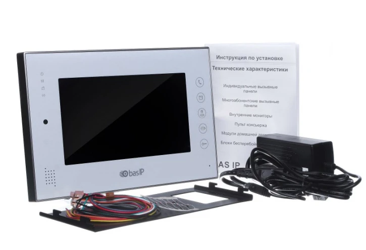 IP-домофон Bas-IP AN-07 v3 White фото 2