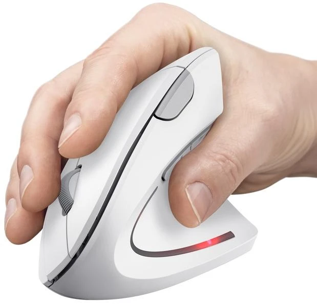 Мышь беспроводная Trust Verto Ergonomic White (25132) фото 7