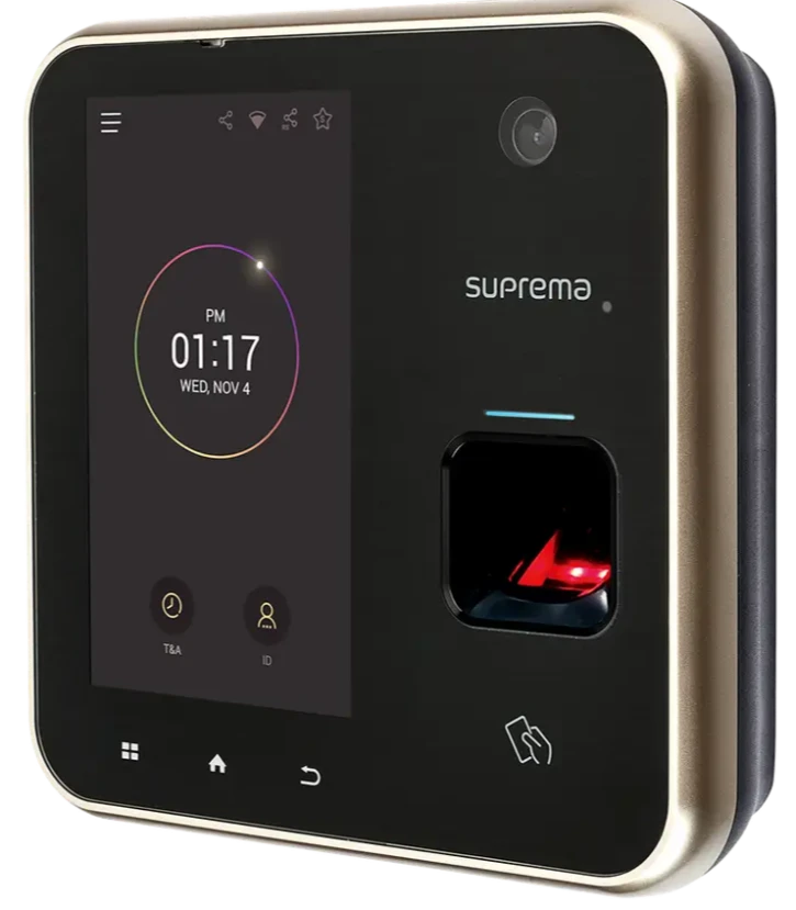 Біометричний термінал обліку робочого часу Suprema BioStation A2 (BSA2-OIPW)
