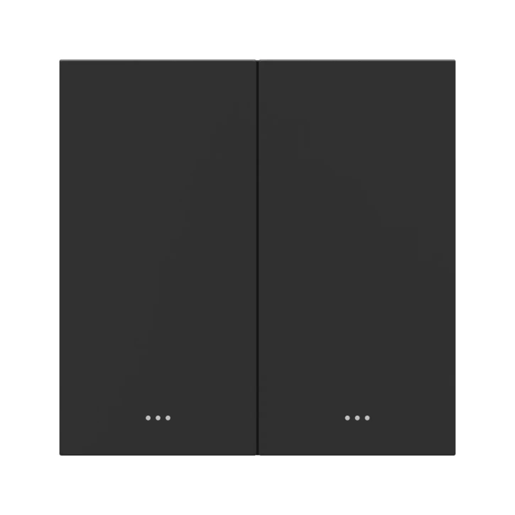 Розумний вимикач Akubela SM-2G (2 канал) ZigBee Black (00-00002832)