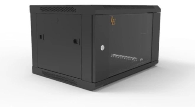 Шкаф настенный Adtek DE-9U-600-450-B черный фото 4